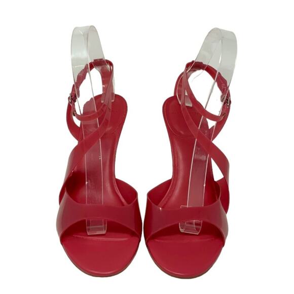 Marc Fisher Claudie Pink Strappy Jelly Sandal Size 7.5 NWT $130 MSRP - Picture 2 of 7
